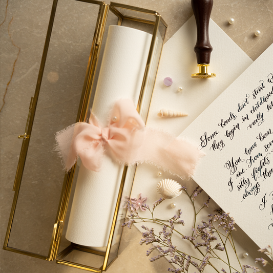 Personalized Glass Letter Box