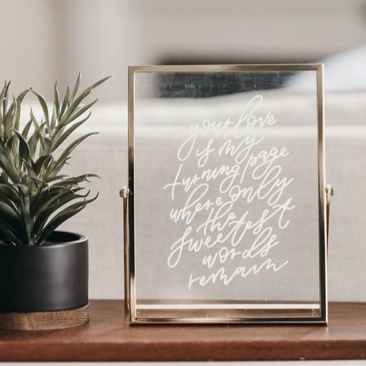 Personalized Glass Frames