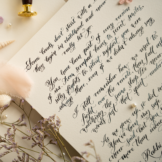 Handwritten letter